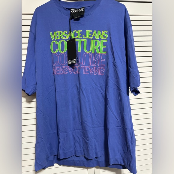 Men’s BRAND NEW oversized Versace Jeans coutour T-shirt in Medium - Picture 2 of 3